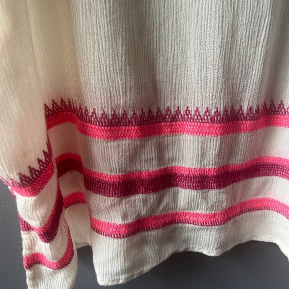 O'Neill Cream and Pink Swim Coverup - Picture 2 of 6